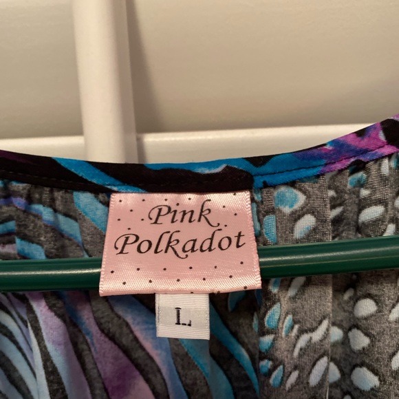 Size large mult colored tunic/dress - Picture 2 of 4